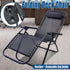 Cool Black Self-produced Nap Folding Recliner Office Lunch Beach Chair