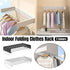 Foldable Wall Hanging Clothes Drying Rack Invisible Balcony Towel Laundry Rack - Black