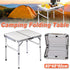 Portable Folding Table Outdoor Picnic Camping Barbecue Lightweight Travel Desk