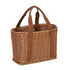 Imitation Rattan Woven Basket Shopping Basket Fruit Vegetable Storage Basket - Small