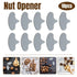 10pcs Macadamia Nut Opener Shell Opener with Iron Blade for Easy Nut Opening