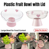 Fruit Snack Plate Dry Fruit Tray Decorative Serving Dish for Home and Table