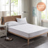 King 193x213cm Hotel Bedding White Cotton Satin Bedspread - Cotton double jet satin-60x60s