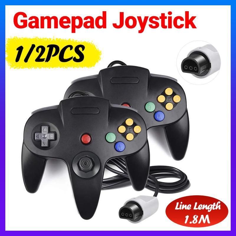 Classic Game Controller Gamepad Joystick for Nintendo 64 N64 System - 1x