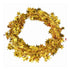 10pcs Christmas Wreath Decorations Festive Holiday Door Hanging Ornament Set - Gold