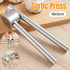 Stainless Steel Garlic Press Peeler Zinc Alloy Kitchen Tool Garlic Crusher