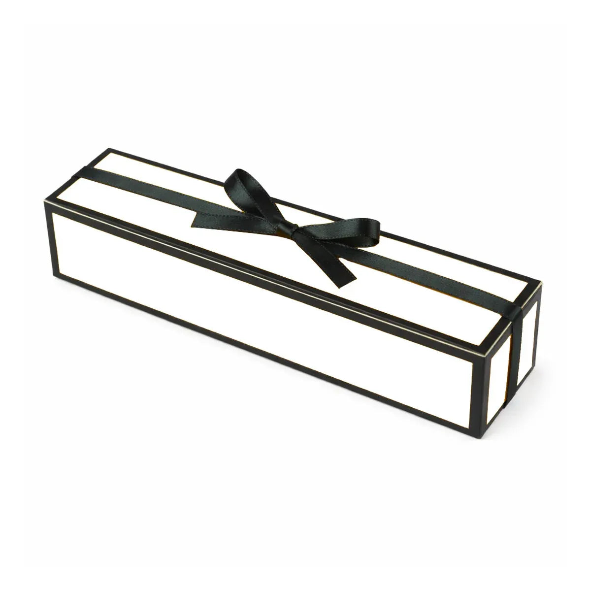 20pc Bow Ribbon Rectangle Treat Valentine Chocolate Gift Packaging Set Box Kit - Black