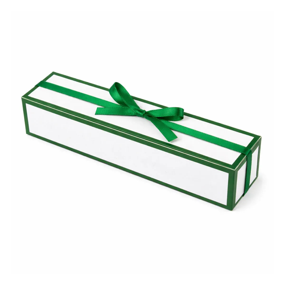 20pc Bow Ribbon Rectangle Treat Valentine Chocolate Gift Packaging Set Box Kit - Green