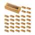30 Pcs Kraft Paper Window Box Cardboard Gift Packaging Bakery Party Favour Box - Kraft