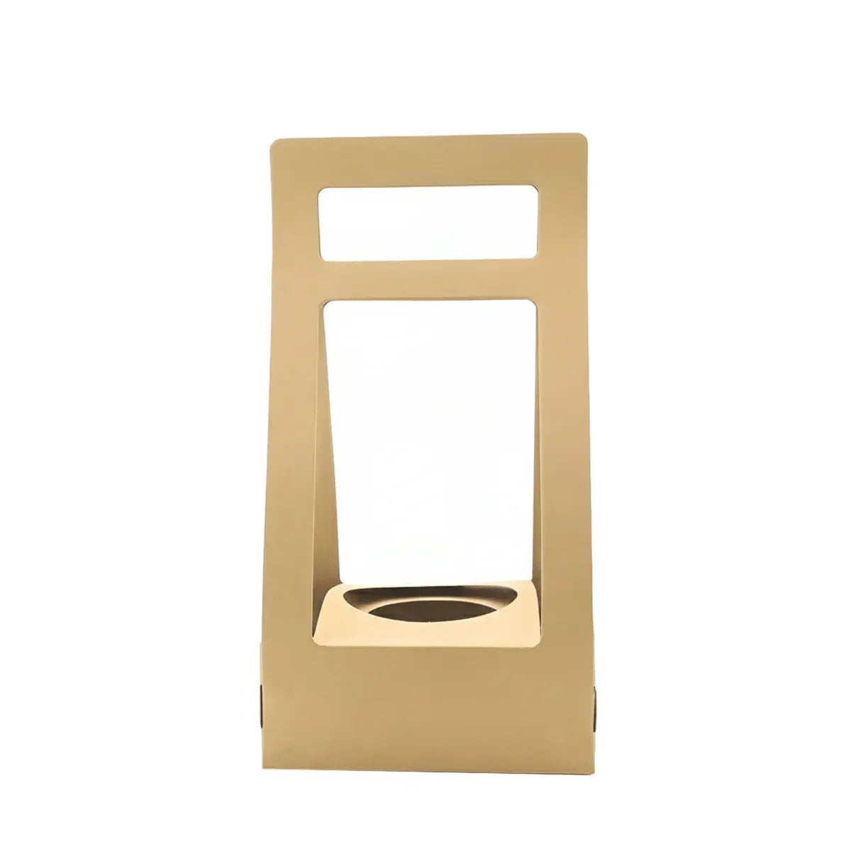 30PCS Flower Gift Packaging Boxes with Handle Durable Birthday Wedding Favors - Kraft