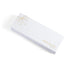 Chocolate Gift Box 5pcs Book Style Clamshell 12 Slot Hardbound Packaging Boxes - White