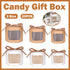 20PCS Small Gift Box Candy Storage Box Party Favor Treat Packaging Recyclable - White-S