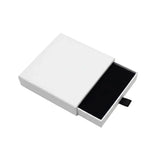 10Pcs Drawer Style Jewelry Organizer Box Ring Earring Necklace Storage Case - White
