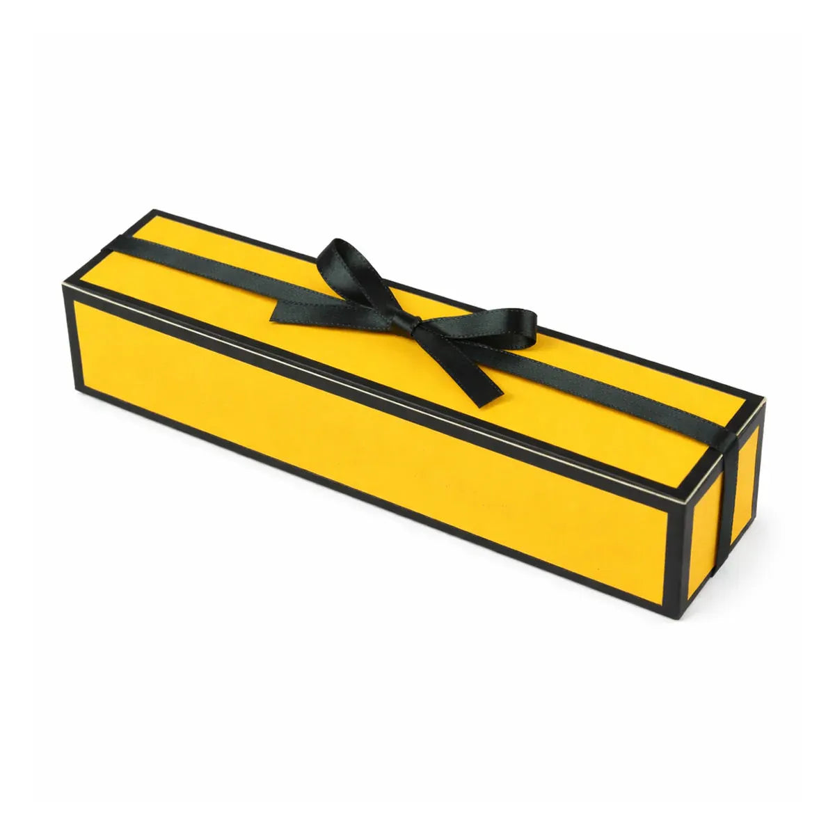 20pc Bow Ribbon Rectangle Treat Valentine Chocolate Gift Packaging Set Box Kit - Yellow