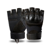 Men Half Finger Gloves Cycling Sport Anti-Slip Durable Gym Training Gloves - XL