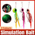 Luminous Fishing Lures Glow Fake Lures Bright Artificial Baits for Night Fishing