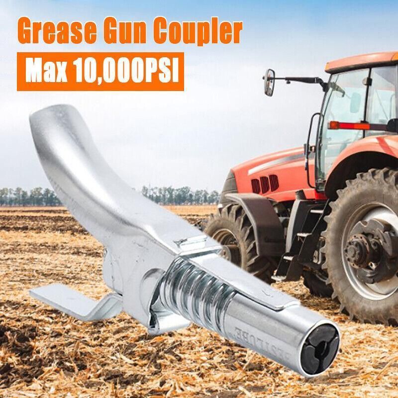 Grease Coupler Quick Release One Hand 1/8inch NPT Fitting 10000psi