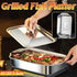 Grilled Fish Plate Crayfish Plate Tray Barbecue Plate for Camping Backyard BBQ