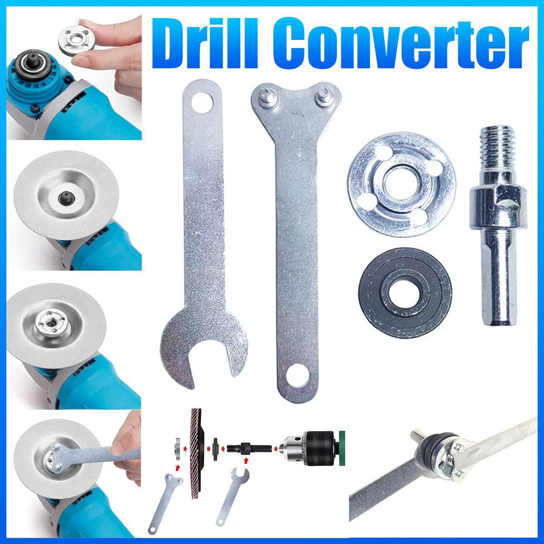 Electric Hand Drill Angle Grinder Conversion Accessories Polishing Drilling Tool