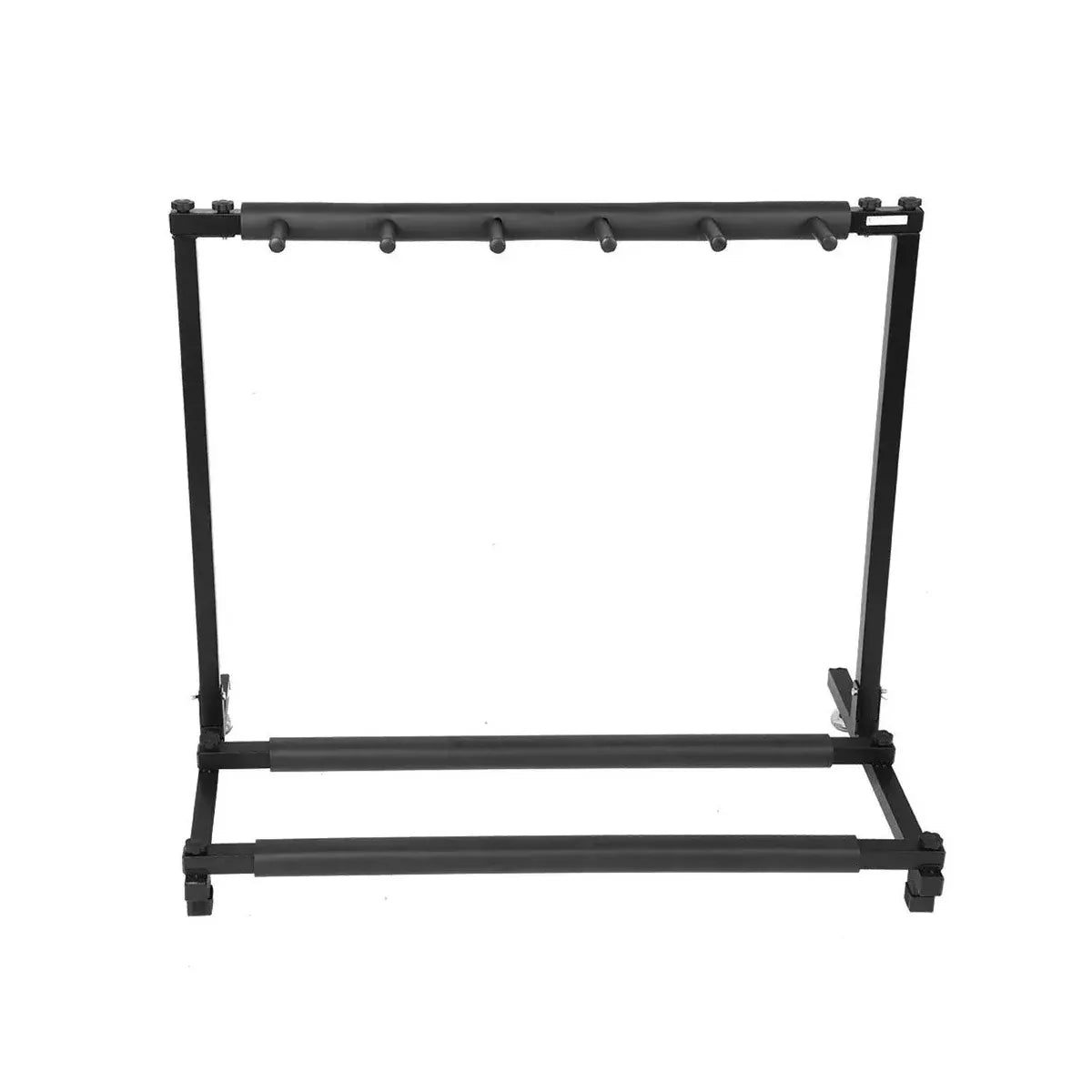 Multi Guitar Stand Guitar Rack Padded Folding Design Hold 3/5 Guitars Adjustable - 5 Guitar Stand