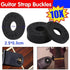 10X Black Guitar Strap Locks Anti-Slip for Acoustic Electric & Bass Guitars
