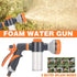 High Pressure Foam Spray Nozzle 8 Mode Garden Hose Car Wash Cleaning Tool