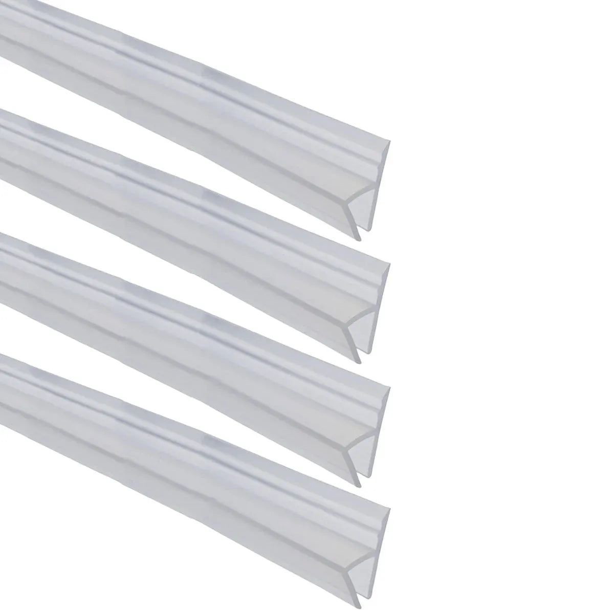 Silicone Sealing Strip Weatherproof Soundproof Door Window Seal for Home Office - 0.8 x 100CM