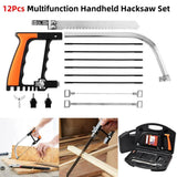 12PCS Mini Hand Saw Multifunction Tool Set for Wood Tile and Plastic Cutting