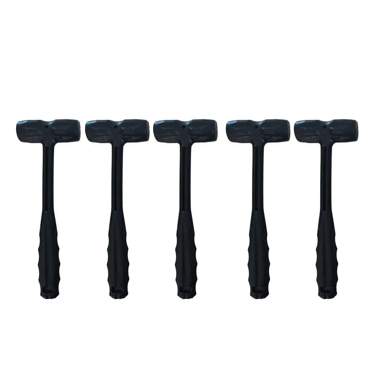 Portable Mini Plastic Hammer for Furniture Assembly and Decorative Use - Black