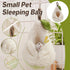 Small Pet Sleeping Bag Soft Warm for Hamsters Guinea Pigs Rats Indoor Cage Use