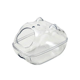 Dual-use Hamster Bathroom Toilet Nest Bath Basin Anti-splash Sand Pet Supplies - S
