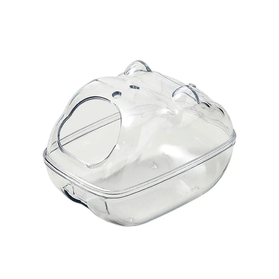 Dual-use Hamster Bathroom Toilet Nest Bath Basin Anti-splash Sand Pet Supplies - S