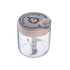 Manual Garlic Masher Hand Pull Stirrer Kitchen Tool Garlic Crusher Grinder Use - 400ml