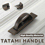 Simple Tatami Cabinet Door Handle Handcrafted Durable Pull Knob for Furniture