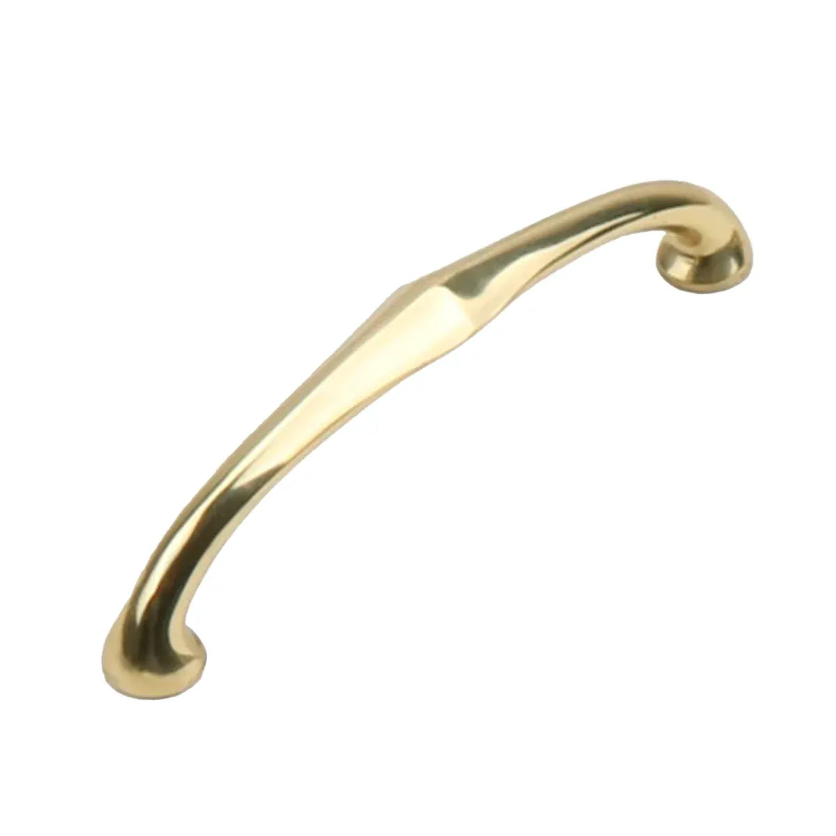 Copper Cabinet Handles Gold Drawer Pulls 3 Sizes Simple Closet Door Handle - 128mm