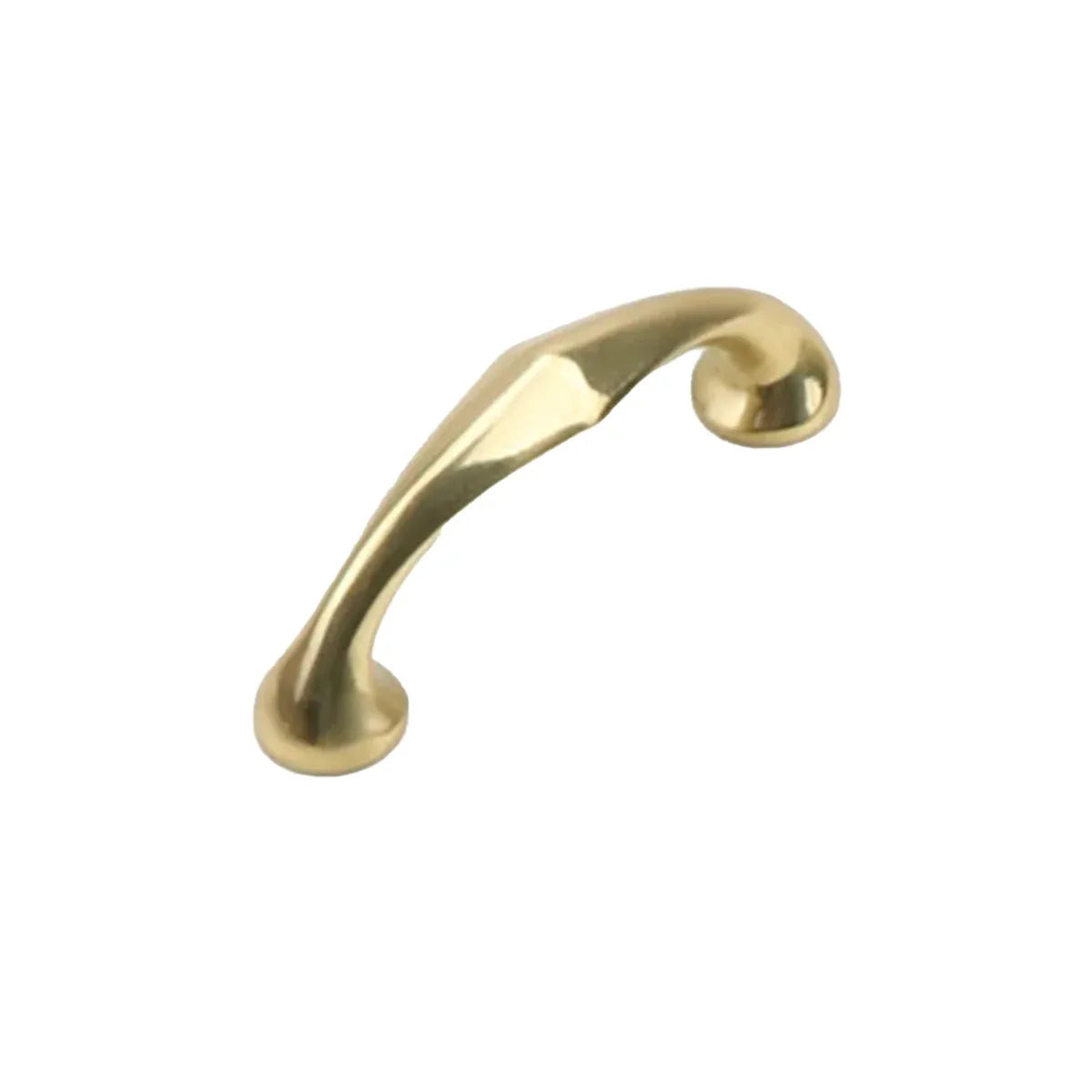 Copper Cabinet Handles Gold Drawer Pulls 3 Sizes Simple Closet Door Handle - 64mm