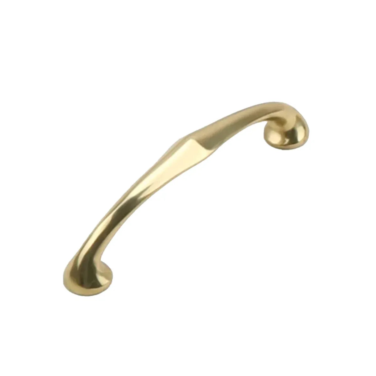 Copper Cabinet Handles Gold Drawer Pulls 3 Sizes Simple Closet Door Handle - 96mm