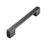 Dark Grey Modern Simple Wardrobe Handle 96/128/160mm Drawer Cabinet Door Pull - 128mm
