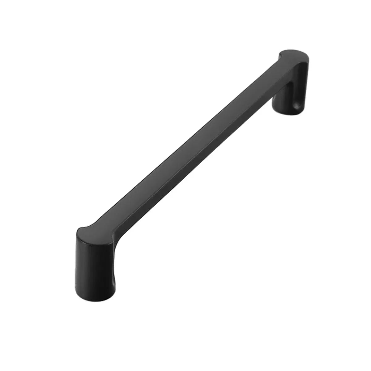 Modern Simple Cabinet Door Handle 96mm 128mm Long Pull for Kitchen Furniture - Black - 128mm