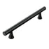 American Style Closet Handle Drawer Pull Cabinet Door Handle Vintage Bronze Knob - Black - 178mm