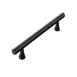 American Style Closet Handle Drawer Pull Cabinet Door Handle Vintage Bronze Knob - Black - 148mm