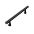 American Style Closet Handle Drawer Pull Cabinet Door Handle Vintage Bronze Knob - Black - 148mm