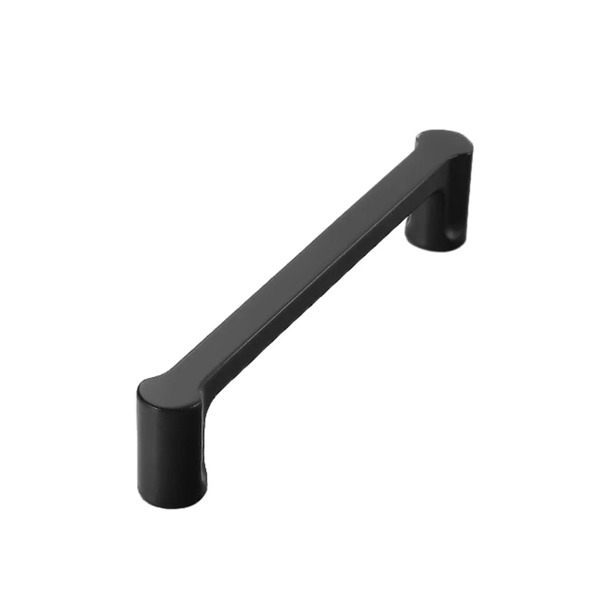 Modern Simple Cabinet Door Handle 96mm 128mm Long Pull for Kitchen Furniture - Black - 96mm