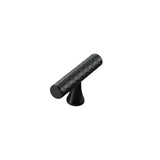 American Style Closet Handle Drawer Pull Cabinet Door Handle Vintage Bronze Knob - Black - 56mm