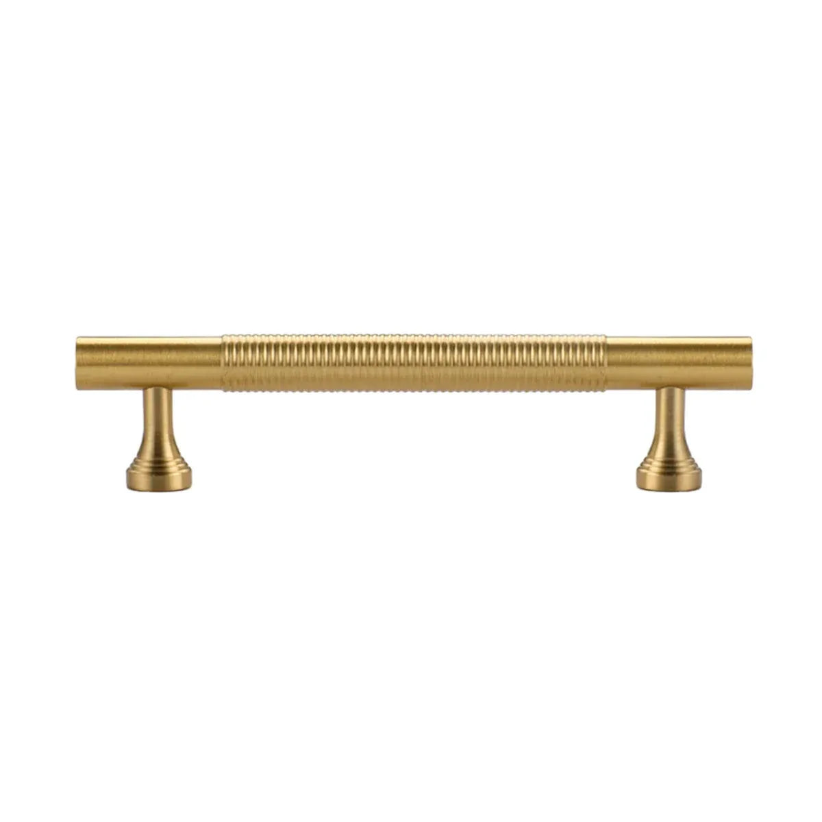6 Sizes Gold Cabinet Door Handle Light Luxury Bronze Pull for Wardrobe Drawer - 128mm-Hole Distance