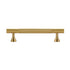 6 Sizes Gold Cabinet Door Handle Light Luxury Bronze Pull for Wardrobe Drawer - 128mm-Hole Distance