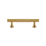 6 Sizes Gold Cabinet Door Handle Light Luxury Bronze Pull for Wardrobe Drawer - 96mm-Hole Distance