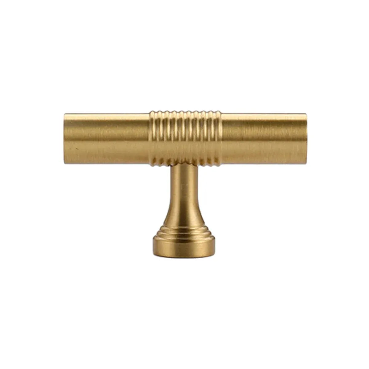 6 Sizes Gold Cabinet Door Handle Light Luxury Bronze Pull for Wardrobe Drawer - Single Hole