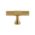 6 Sizes Gold Cabinet Door Handle Light Luxury Bronze Pull for Wardrobe Drawer - Single Hole