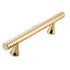 American Style Closet Handle Drawer Pull Cabinet Door Handle Vintage Bronze Knob - Gold - 178mm